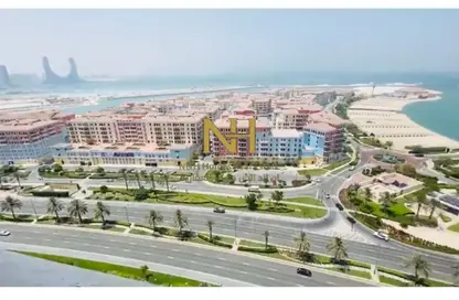 شقة - 2 غرف نوم - 3 حمامات للبيع في طريق بورتو الشرقي - بورتو أرابيا - جزيرة اللؤلؤة - الدوحة