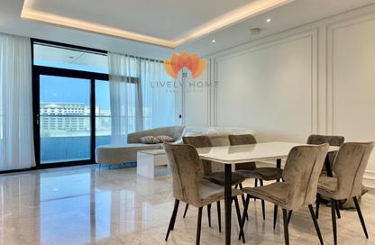 Apartment - 2 Bedrooms - 3 Bathrooms for rent in Marina Tower 02 - Marina District - Lusail