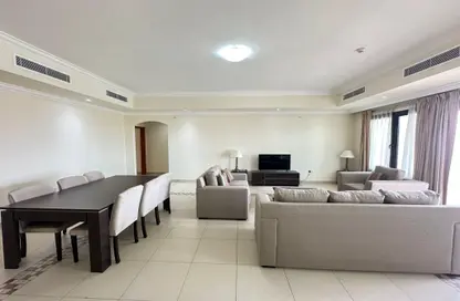 Apartment - 3 Bedrooms - 4 Bathrooms for rent in West Porto Drive - Porto Arabia - The Pearl Island - Doha