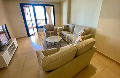 Apartment - 1 Bedroom - 2 Bathrooms for rent in East Porto Drive - Porto Arabia - The Pearl Island - Doha