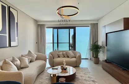 Apartment - 2 Bedrooms - 3 Bathrooms for rent in Lusail Marina Heights - Marina District - Lusail