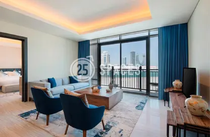 Villa - 5 Bedrooms - 6 Bathrooms for rent in Abraj Bay - Abraj Quartiers - The Pearl Island - Doha