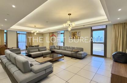 Penthouse - 5 Bedrooms - 7 Bathrooms for rent in Legtaifiya Lagoon - West Bay - Doha