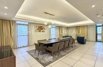 Penthouse - 5 Bedrooms - 7 Bathrooms for rent in Legtaifiya Lagoon - West Bay - Doha