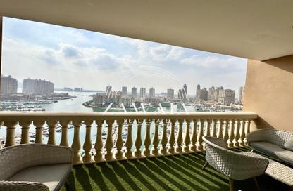 Apartment - 2 Bedrooms - 3 Bathrooms for rent in East Porto Drive - Porto Arabia - The Pearl Island - Doha