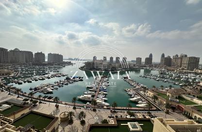 Apartment - 2 Bedrooms - 3 Bathrooms for rent in East Porto Drive - Porto Arabia - The Pearl Island - Doha