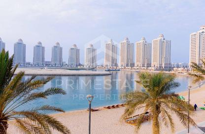Apartment - 1 Bedroom - 2 Bathrooms for rent in Tower 20 - Porto Arabia - The Pearl Island - Doha Apartment - 1 Bedroom - 2 Bathrooms for rent in Tower 20 - Porto Arabia - The Pearl Island - Doha