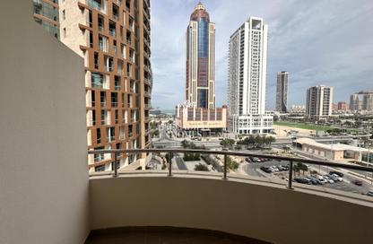 Apartment - 2 Bedrooms - 2 Bathrooms for rent in Taameer Central Tower - Marina  25 - Marina District - Lusail