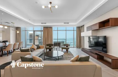 Apartment - 4 Bedrooms - 6 Bathrooms for rent in Lusail Residence - Marina District - Lusail