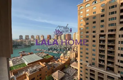 Apartment - 1 Bedroom - 2 Bathrooms for rent in East Porto Drive - Porto Arabia - The Pearl Island - Doha