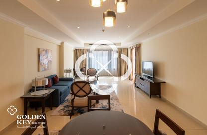 Apartment - 1 Bedroom - 2 Bathrooms for rent in East Porto Drive - Porto Arabia - The Pearl Island - Doha