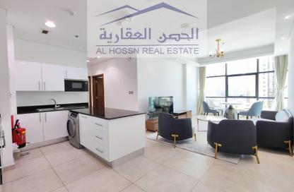 Apartment - 2 Bedrooms - 2 Bathrooms for rent in Lusail Marina Heights - Marina District - Lusail