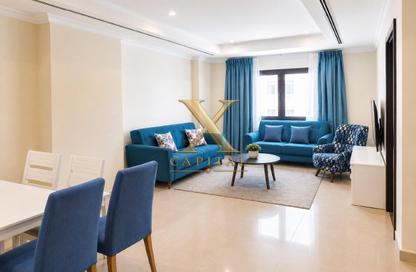 Apartment - 1 Bedroom - 2 Bathrooms for sale in Tower 28 - Porto Arabia - The Pearl Island - Doha