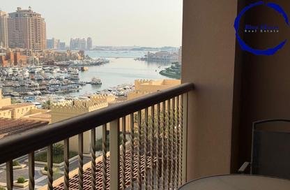 Apartment - Studio - 1 Bathroom for rent in West Porto Drive - Porto Arabia - The Pearl Island - Doha Apartment - Studio - 1 Bathroom for rent in West Porto Drive - Porto Arabia - The Pearl Island - Doha
