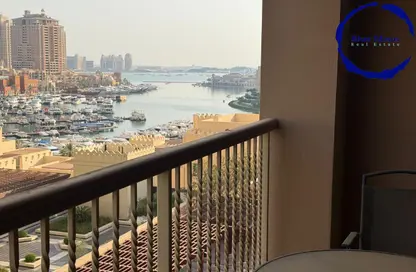 Apartment - 1 Bathroom for rent in West Porto Drive - Porto Arabia - The Pearl Island - Doha