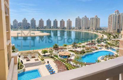 Apartment - 1 - 2 for rent in Viva East - Viva Bahriyah - The Pearl Island - Doha
