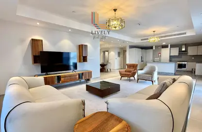 شقة - 3 غرف نوم - 4 حمامات للايجار في لوسيل ريسيدينس - منطقة المارينا - الوسيل