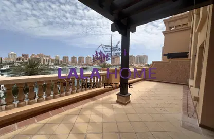Townhouse - 4 Bedrooms - 4 Bathrooms for rent in Porto Arabia Townhouses - Porto Arabia - The Pearl Island - Doha