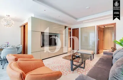 Apartment - 2 Bedrooms - 3 Bathrooms for rent in Lusail Residence - Marina District - Lusail