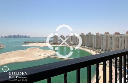Apartment - 1 Bedroom - 2 Bathrooms for rent in Viva East - Viva Bahriyah - The Pearl Island - Doha
