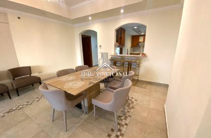 Apartment - 2 Bedrooms - 3 Bathrooms for rent in West Porto Drive - Porto Arabia - The Pearl Island - Doha