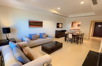 Apartment - 1 Bedroom - 2 Bathrooms for rent in Tower 15 - Porto Arabia - The Pearl Island - Doha
