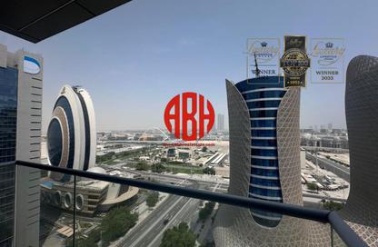 Apartment - 2 Bedrooms - 2 Bathrooms for rent in Lusail Marina Heights - Marina District - Lusail