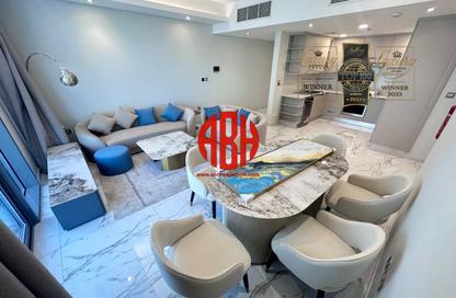 Apartment - 2 Bedrooms - 2 Bathrooms for rent in Lusail Marina Heights - Marina District - Lusail