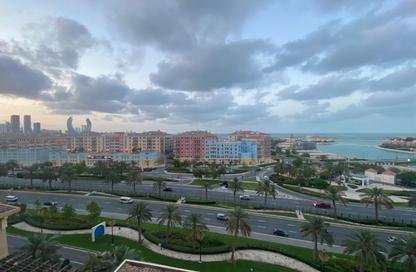 Apartment - Studio - 1 for rent in East Porto Drive - Porto Arabia - The Pearl Island - Doha Apartment - Studio - 1 for rent in East Porto Drive - Porto Arabia - The Pearl Island - Doha