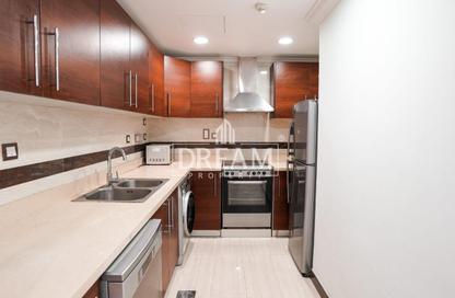 Apartment - 1 Bedroom - 2 Bathrooms for rent in East Porto Drive - Porto Arabia - The Pearl Island - Doha Apartment - 1 Bedroom - 2 Bathrooms for rent in East Porto Drive - Porto Arabia - The Pearl Island - Doha