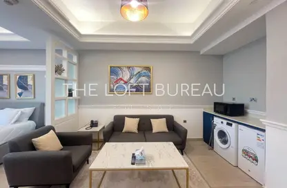 Apartment - Studio - 1 Bathroom for rent in Bin Al Sheikh Towers - Al Mirqab Al Jadeed - Doha