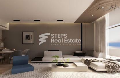 Apartment - Studio - 1 Bathroom for sale in La Mer Tower - The Waterfront - Lusail