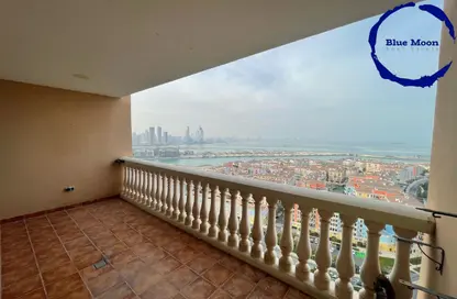 شقة - 2 غرف نوم - 3 حمامات للايجار في طريق بورتو الشرقي - بورتو أرابيا - جزيرة اللؤلؤة - الدوحة