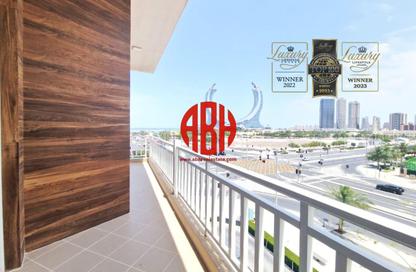 Apartment - 2 Bedrooms - 2 Bathrooms for rent in Lusail Marina Heights - Marina District - Lusail