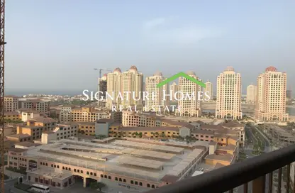 Apartment - 1 Bedroom - 2 Bathrooms for rent in Tower 24 - Porto Arabia - The Pearl Island - Doha Apartment - 1 Bedroom - 2 Bathrooms for rent in Tower 24 - Porto Arabia - The Pearl Island - Doha