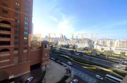 Apartment - 1 Bedroom - 2 Bathrooms for rent in One Porto Arabia - Porto Arabia - The Pearl Island - Doha