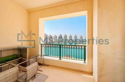 Apartment - 2 Bedrooms - 3 Bathrooms for rent in Viva West - Viva Bahriyah - The Pearl Island - Doha