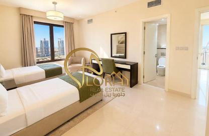 Apartment - 2 Bedrooms - 3 Bathrooms for rent in Lusail Residence - Marina District - Lusail