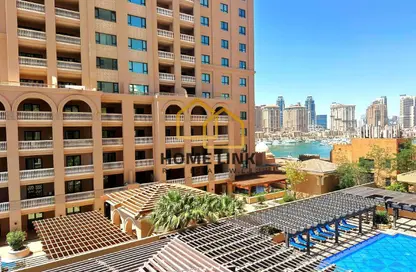 Apartment - 1 Bedroom - 2 Bathrooms for rent in East Porto Drive - Porto Arabia - The Pearl Island - Doha
