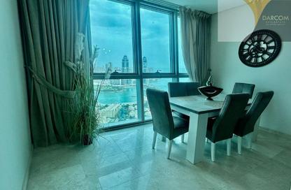 Apartment - 2 Bedrooms - 4 Bathrooms for rent in Zig Zag Tower B - Zig Zag Towers - West Bay - Doha Apartment - 2 Bedrooms - 4 Bathrooms for rent in Zig Zag Tower B - Zig Zag Towers - West Bay - Doha