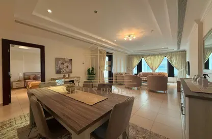 Apartment - 1 Bedroom - 2 Bathrooms for rent in West Porto Drive - Porto Arabia - The Pearl Island - Doha