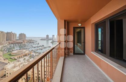 Apartment - 2 Bedrooms - 3 Bathrooms for rent in West Porto Drive - Porto Arabia - The Pearl Island - Doha Apartment - 2 Bedrooms - 3 Bathrooms for rent in West Porto Drive - Porto Arabia - The Pearl Island - Doha
