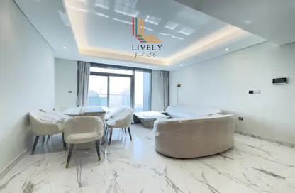 Apartment - 2 Bedrooms - 3 Bathrooms for rent in Marina Tower 23 - Marina District - Lusail