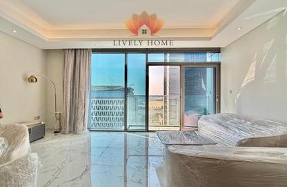 Apartment - 2 - 3 for rent in Lusail Marina Heights - Marina District - Lusail