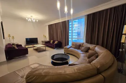 Apartment - 3 Bedrooms - 4 Bathrooms for rent in West Bay Tower - West Bay - West Bay - Doha