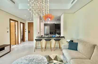 Apartment - 1 Bedroom - 2 Bathrooms for rent in Lusail Marina Heights - Marina District - Lusail