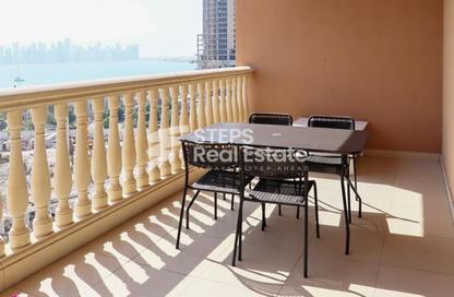 Apartment - 2 Bedrooms - 3 Bathrooms for sale in West Porto Drive - Porto Arabia - The Pearl Island - Doha