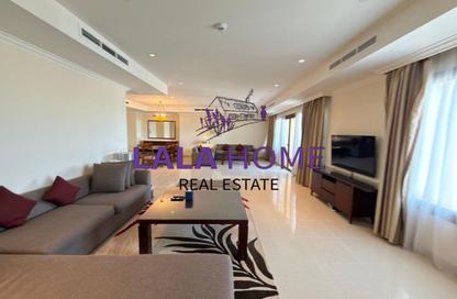 Apartment - 3 Bedrooms - 5 Bathrooms for rent in East Porto Drive - Porto Arabia - The Pearl Island - Doha