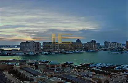 Apartment - 1 Bedroom - 2 Bathrooms for rent in East Porto Drive - Porto Arabia - The Pearl Island - Doha