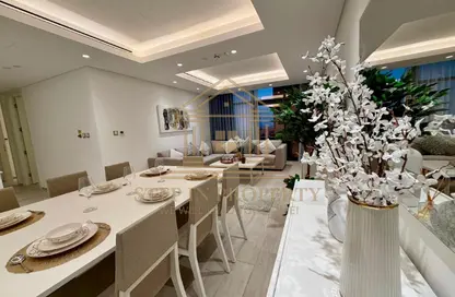 Apartment - 3 Bedrooms - 3 Bathrooms for rent in Lusail Marina Heights - Marina District - Lusail